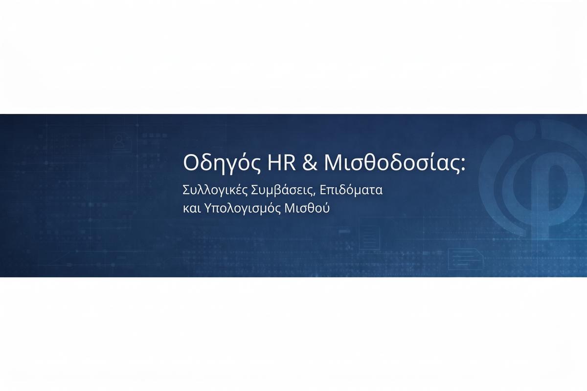 Οδηγός HR & Μισθοδοσίας: Συλλογικές Συμβάσεις, Επιδόματα και Υπολογισμός Μισθού